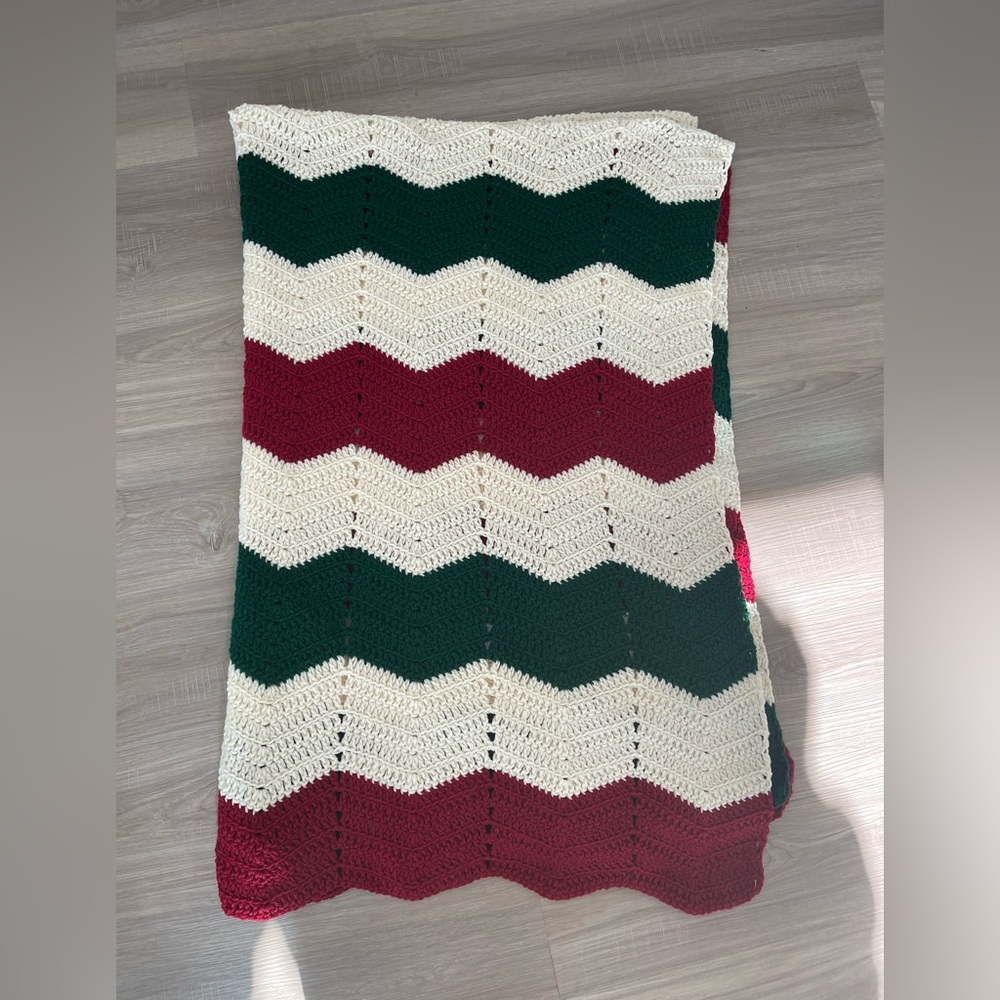 Granny hand made throw